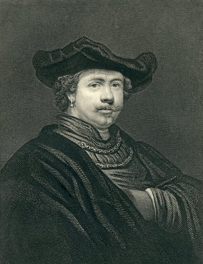 Rembrandt Harmens van Rijn (1606-69) by English School