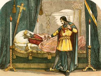 Babasının cesedini gören I. Richard