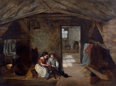Rahip John Wesleys Çalışması, Yetim Evi, Newcastle, 1856 by English School