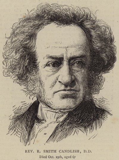 Muhterem R Smith Candlish, DD (gravür) by English School