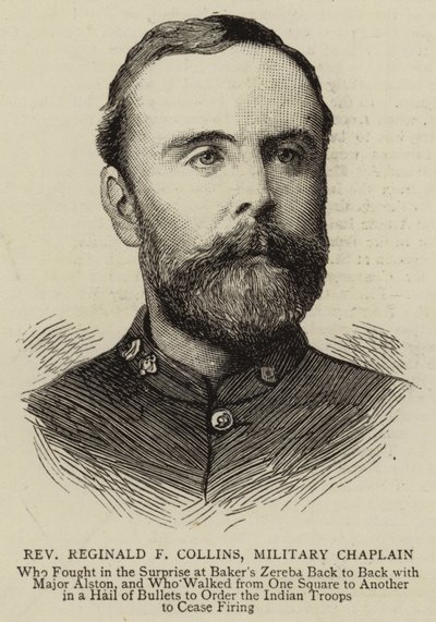 Peder Reginald F Collins, Askeri Papaz (gravür) by English School