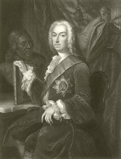 Richard Boyle, Burlington Kontu by English School