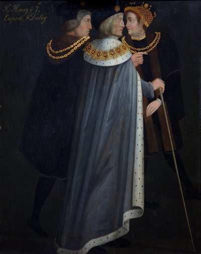 Richard Empson, Henry VII ve Edmund Dudley by English School