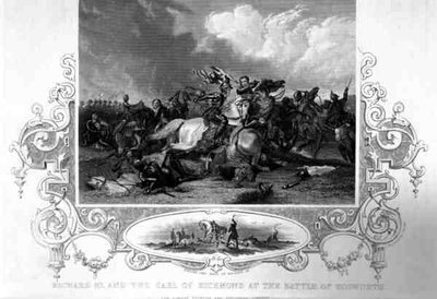 Richard III ve Richmond Kontu Bosworth Savaşı