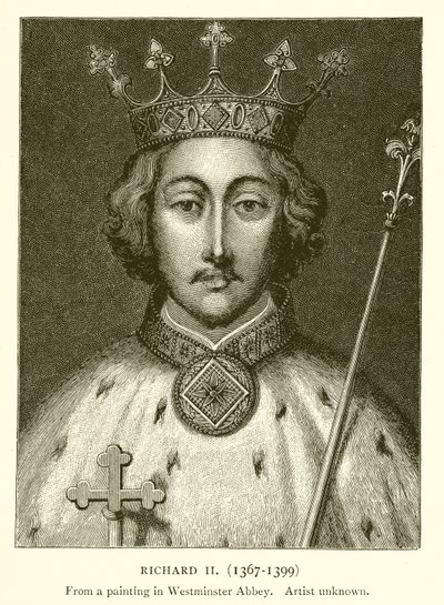 II. Richard (1367-1399) by English School