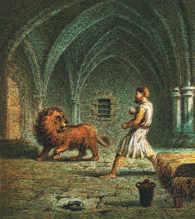 İlk Richard ve Aslan by English School