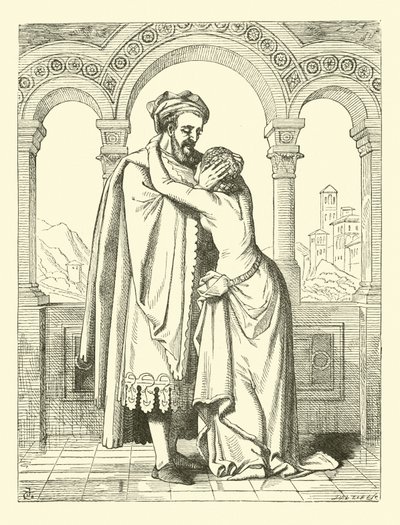 Rienzi ve kızı by English School