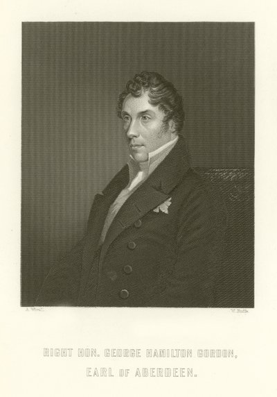 Sağ Hon George Hamilton Gordon, Aberdeen Kontu by English School