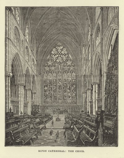 Ripon Katedrali, Koro by English School