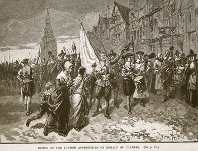 Londra Çıraklarının Charles adına Yükselişi, Cassells Illustrated History of England