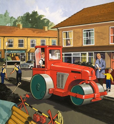 Yol tamircileri ve boru katmanları by English School