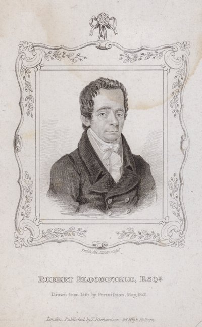 Robert Bloomfield, İngiliz şair by English School