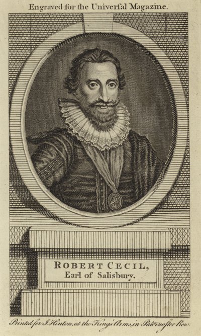 Robert Cecil, Salisbury Kontu by English School