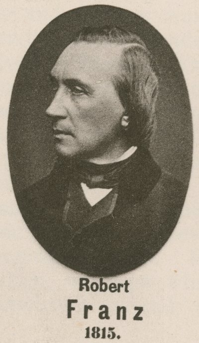 Robert Franz (gravür) by English School