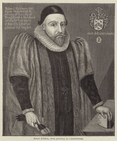 Robert Kitchin (gravür) by English School