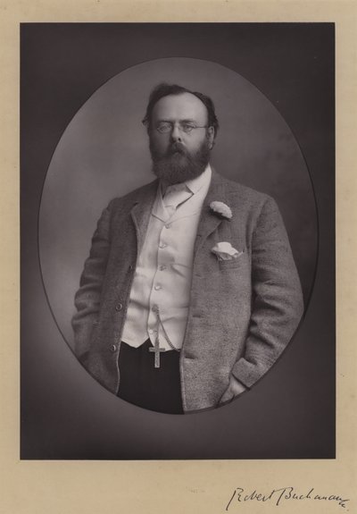 Robert Williams Buchanan, İskoç şair, romancı ve oyun yazarı by English School