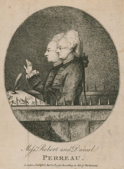Robert ve Daniel Perreau by English School