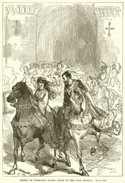 Normandiyalı Robert, Leydi Sibylla
