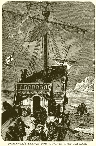 Robervals Kuzey-Batı Geçidi Arayışı by English School