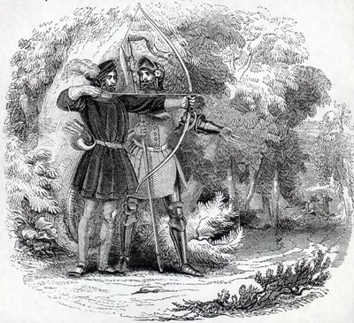 Robin Hood ve Küçük John by English School
