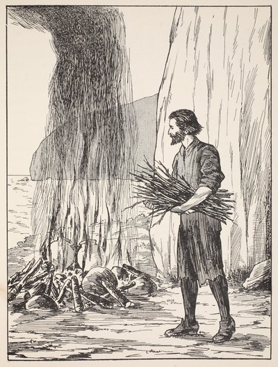 Robinson Crusoe yemek pişirme, The Story of Robinson Crusoe