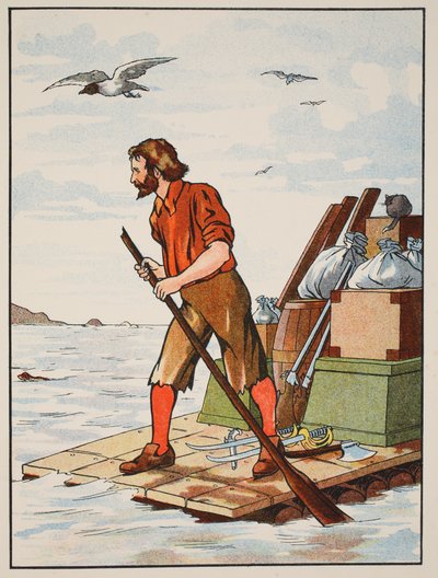 Robinson Crusoe salında, The Story of Robinson Crusoe