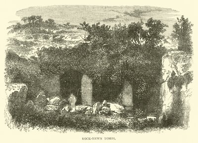 kayaya oyulmuş mezarlar by English School