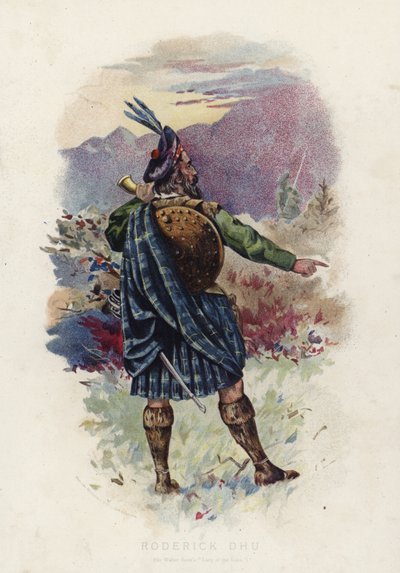 Roderick Dhu, Sir Walter Scotts Gölün Leydisi