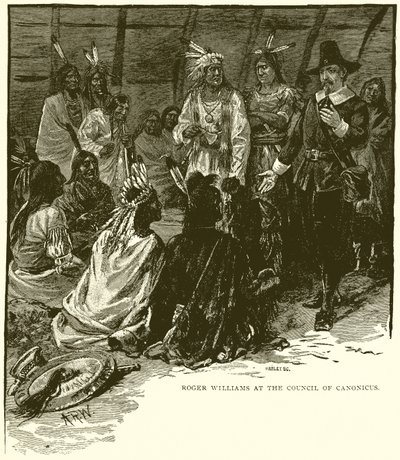 Roger Williams, Canonicus Konseyi