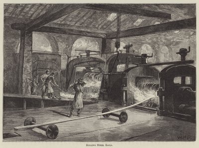 Haddeleme Çelik Raylar (gravür) by English School
