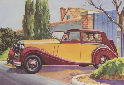 Rolls-Royce (renkli lito) by English School