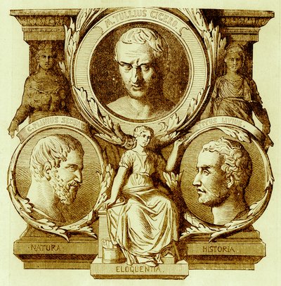 Roma edebiyatı, Victor Duruy tarafından Roma Tarihinden bir çizim, 1884