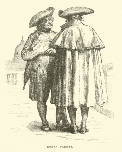 Roma rahipleri by English School