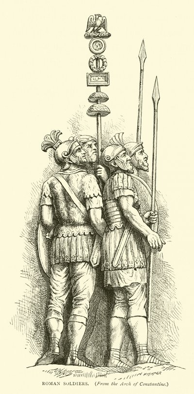 Romalı askerler by English School