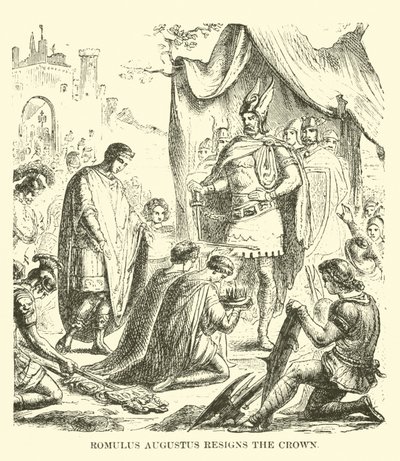 Romulus Augustus tahttan istifa etti by English School