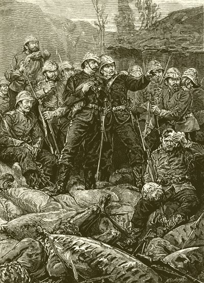 Rorkes Drift: Saldırıdan sonraki sabah by English School