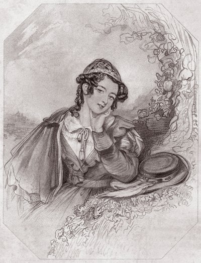 Rosalinde, eski dükün kızı (Nasıl isterseniz) Rosalind, Kıdemli Duke kızı (Nasıl Severseniz) - “” Shakespeare Kadın Galerisi, erken dönem Londra sanatçılarının kırk beş ciddi portre koleksiyonu, eleştirel ve edebi notlarla zenginleştirilmiş” ””ci by English School