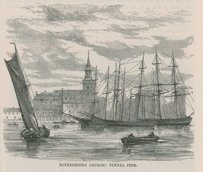 Rotherhithe Kilisesi by English School