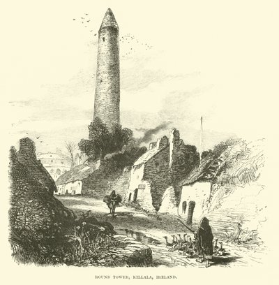 Yuvarlak Kule, Killala, İrlanda by English School