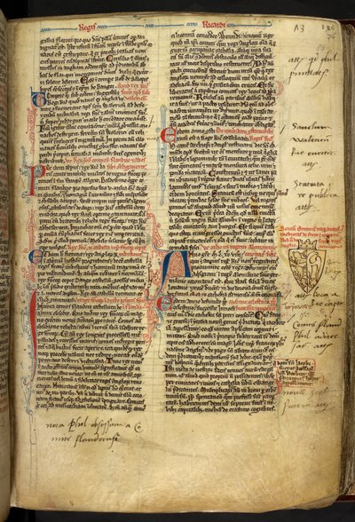 Kraliyet 14 C.VII ff.86v Aslan Yürekli Richard