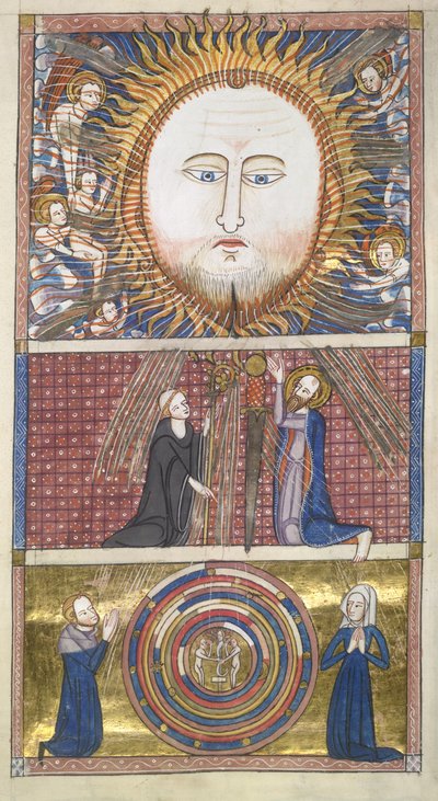 Royal 6 E. VI fol.16 Güneş İsa, James le Palmer tarafından yazılan Ome Bonum