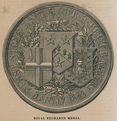 Royal Exchange Madalyası, 1844