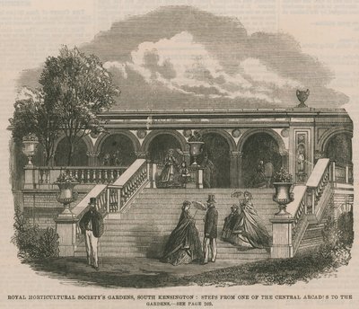 Kraliyet Bahçıvanlık Dernekleri bahçeleri, South Kensington by English School