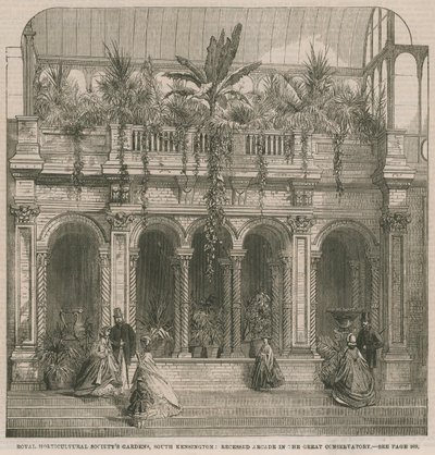 Kraliyet Bahçıvanlık Dernekleri bahçeleri, South Kensington by English School