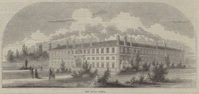 Kraliyet Deniz Okulu, Deptford (gravür) by English School