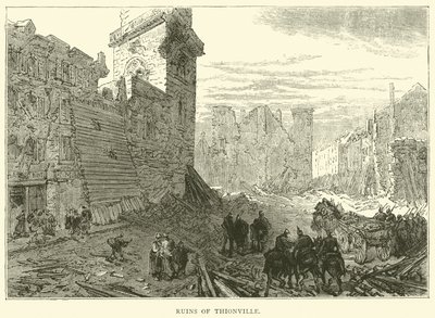 Thionville Harabeleri, Aralık 1870 by English School