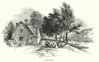 Runnymede (gravür) by English School