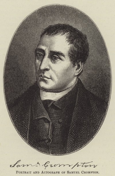 Samuel Crompton (gravür) by English School