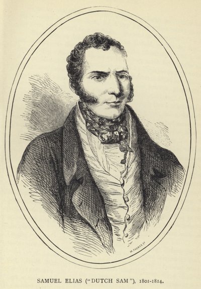 Samuel Elias, Hollandalı Sam, 1801-1814 by English School