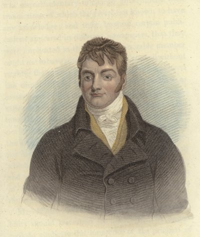 Samuel Whitbread, İngiliz politikacı (renkli gravür) by English School